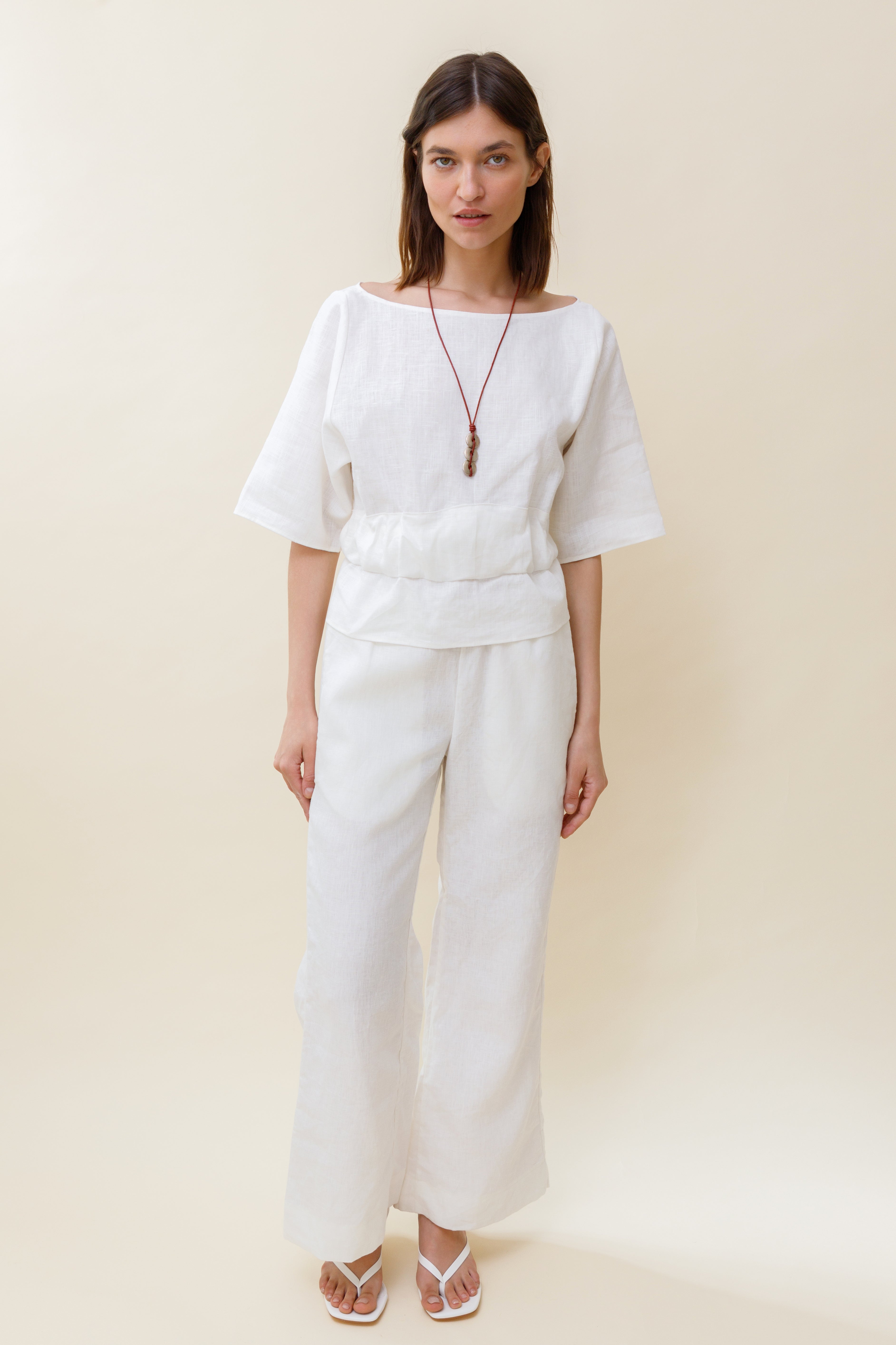 Anita Cinched Waist Top