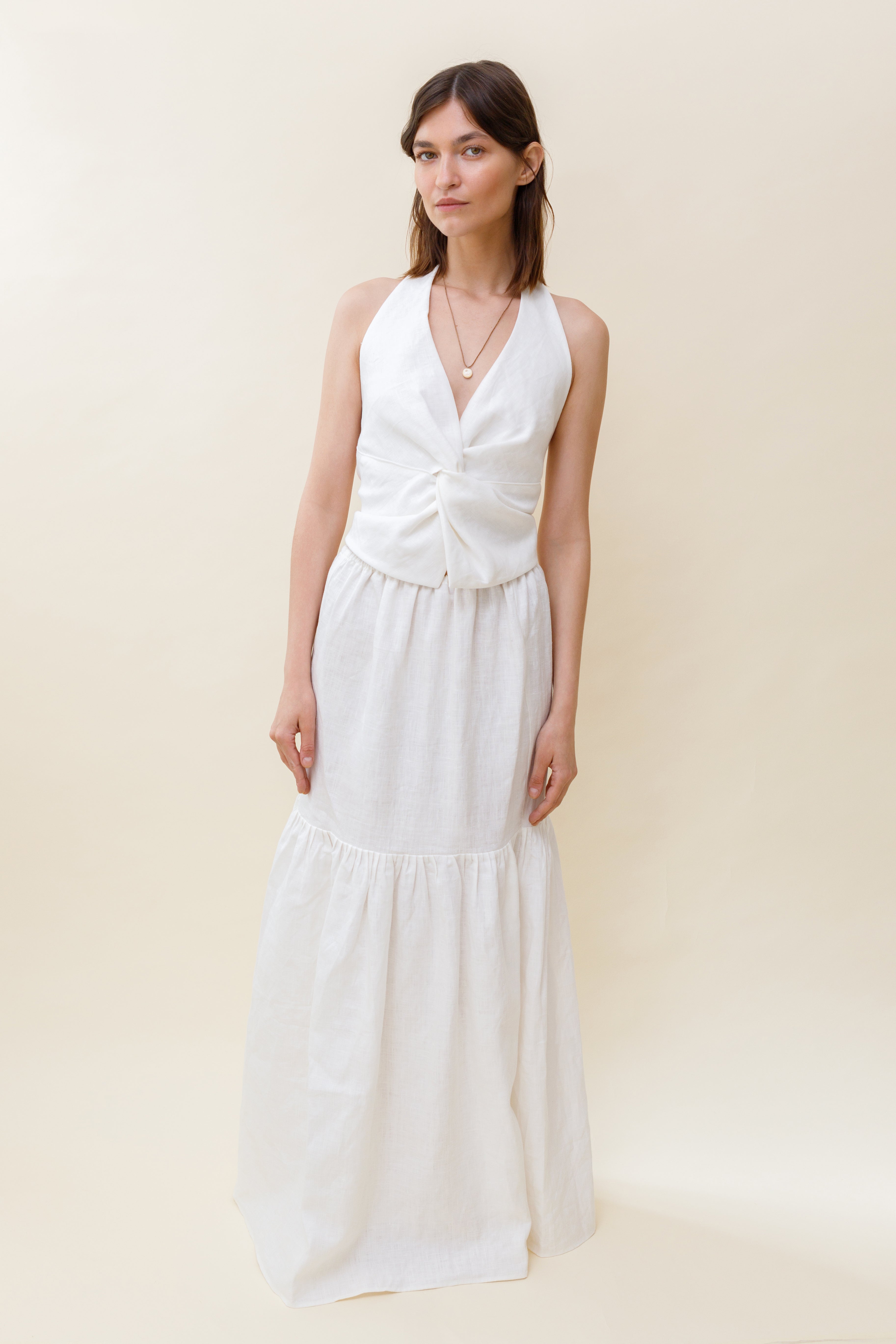 Mona Tiered Maxi Skirt