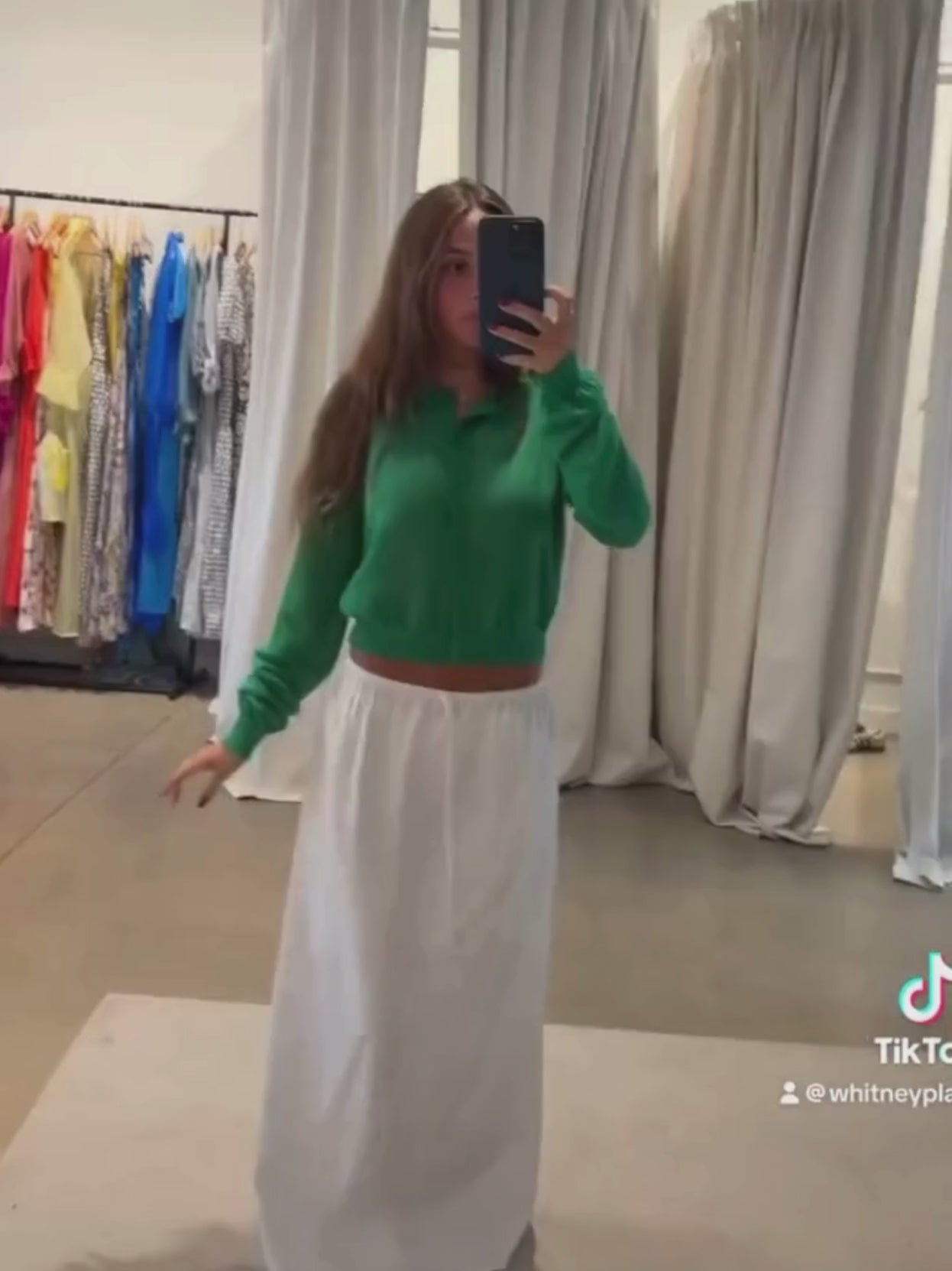 Zoe Drawstring Skirt