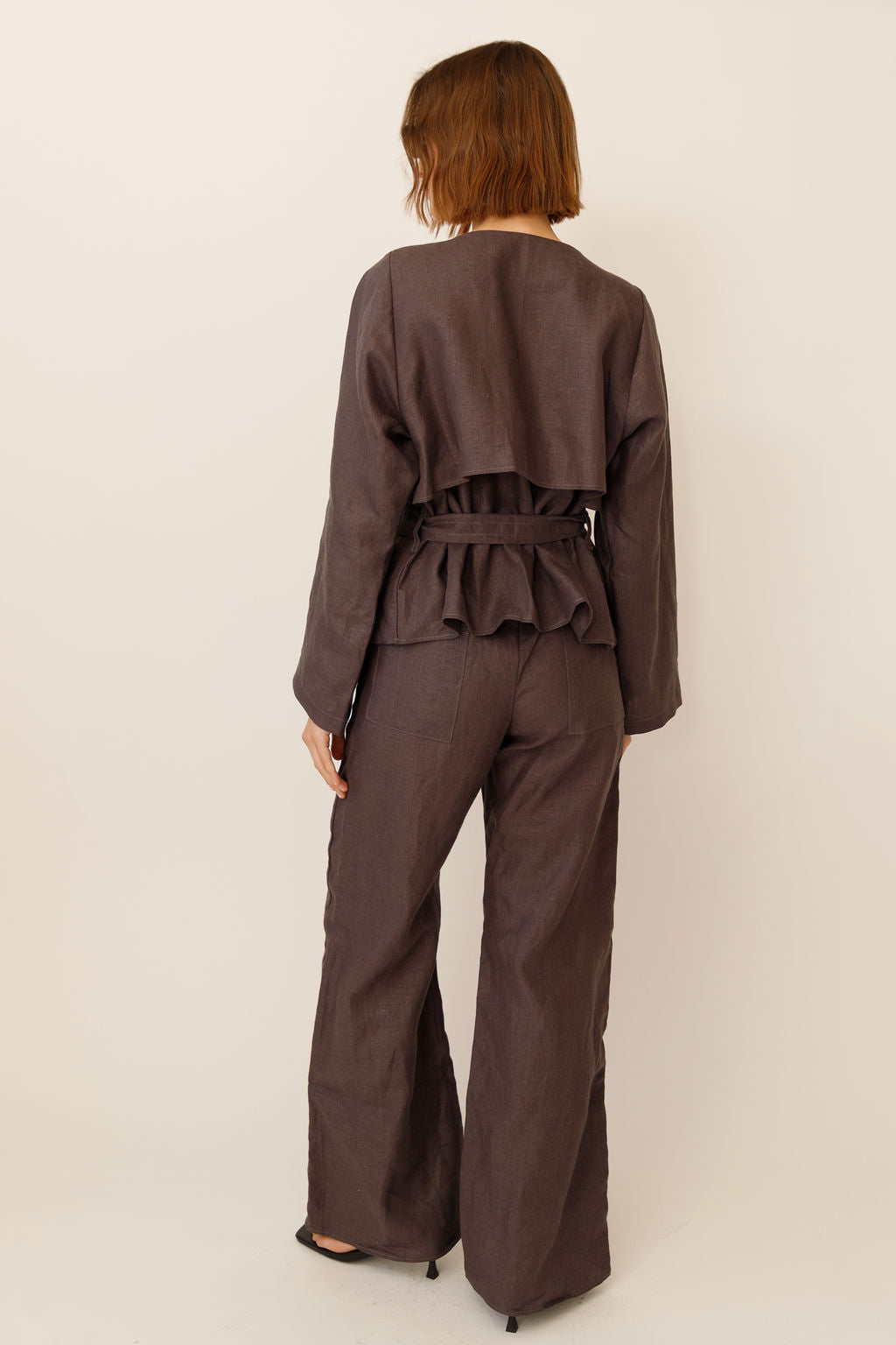 Sol Wide-Leg Linen Pant