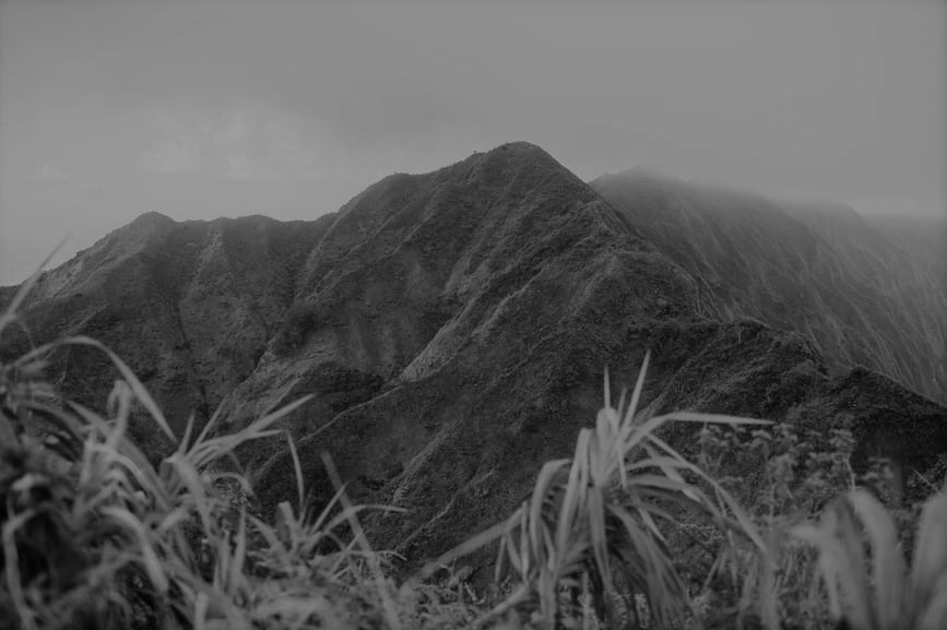 36 Volcanic mountains of Oahu Hawaii by Natalie Allen