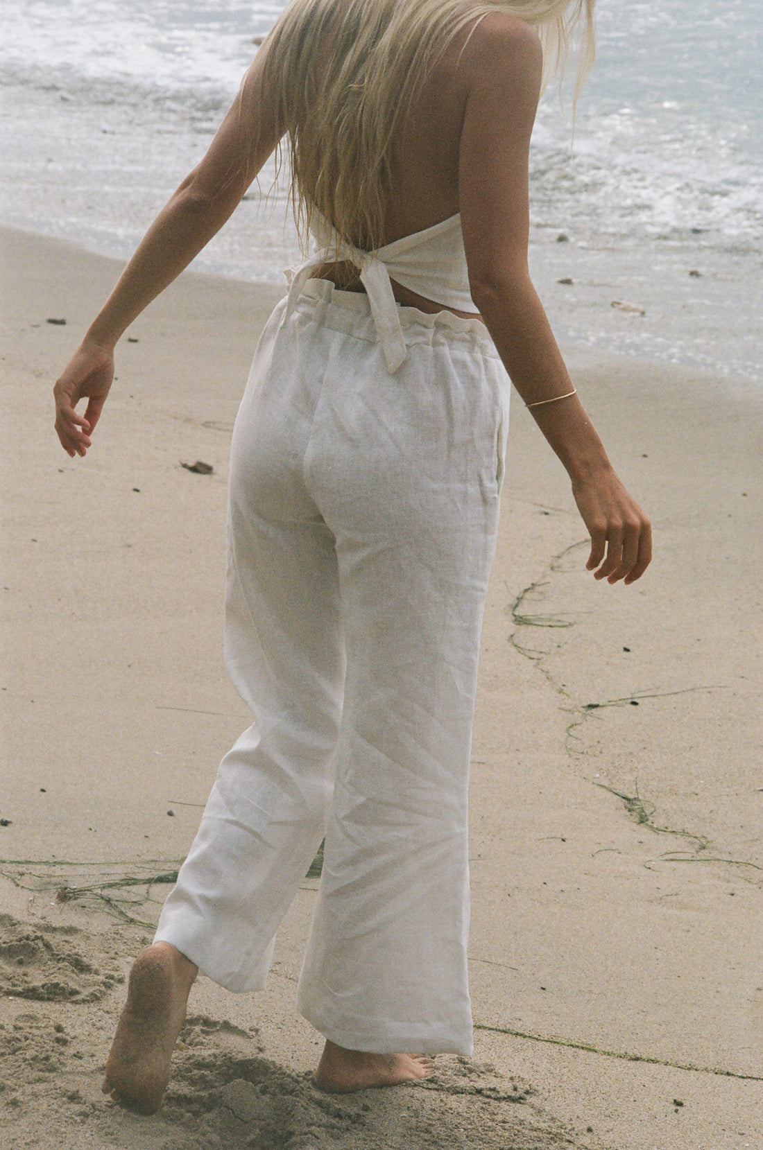 Maria Linen Flare Pants