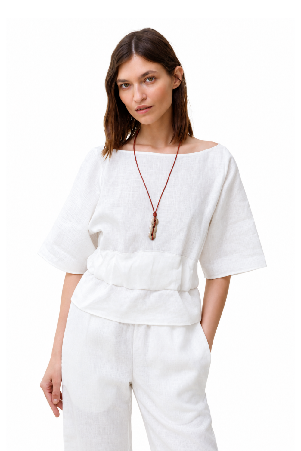 Anita Cinched Waist Top