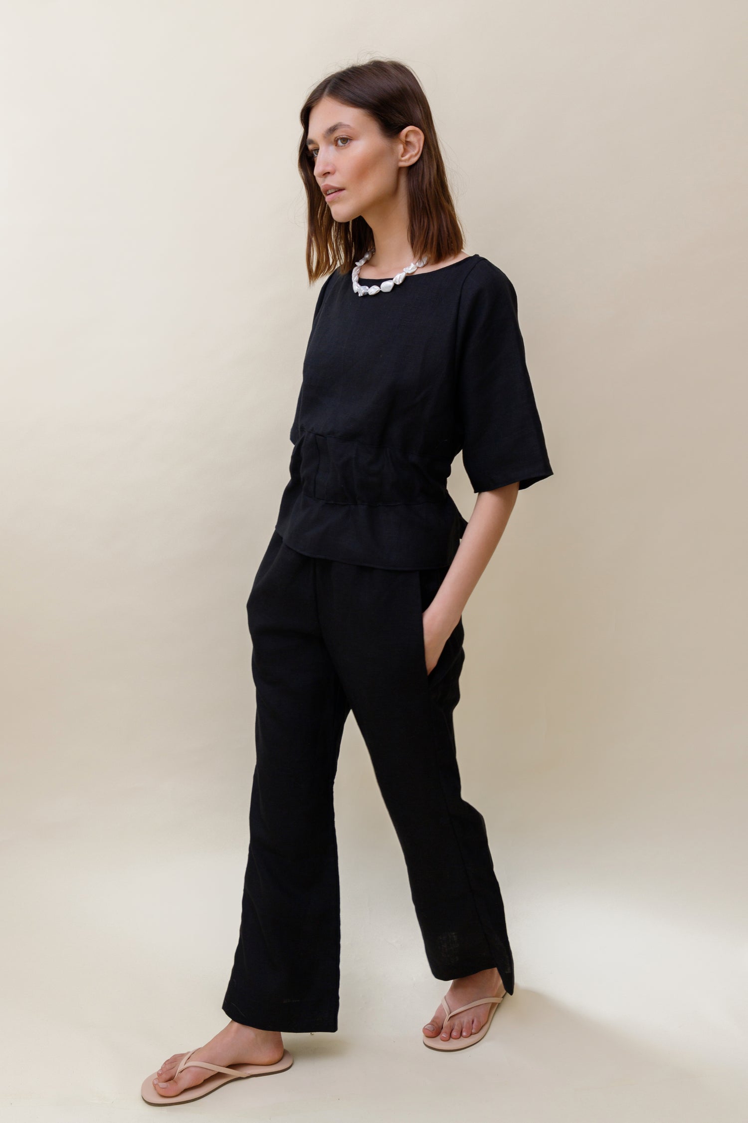Anita Cinched Top
