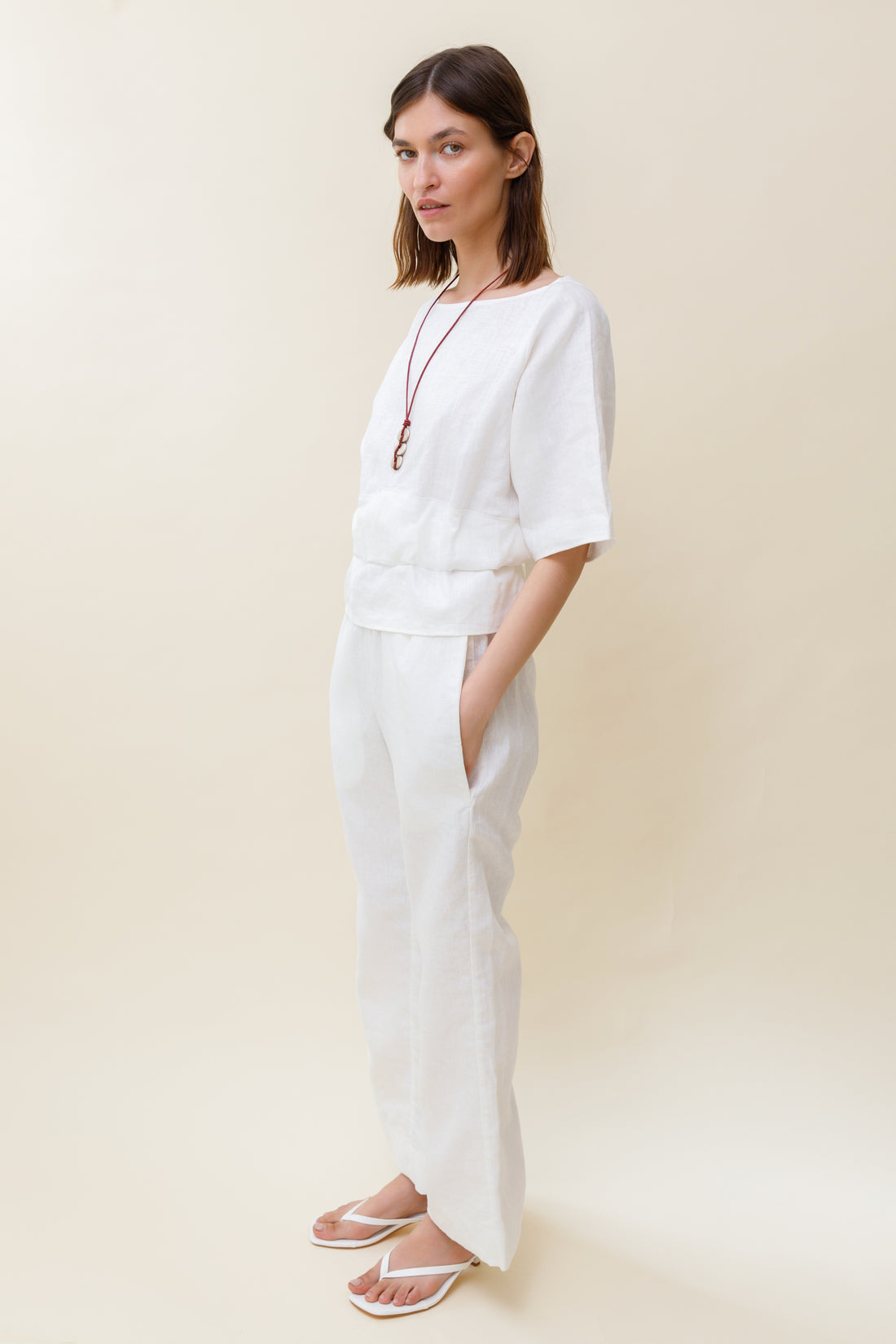 Anita Cinched Waist Top