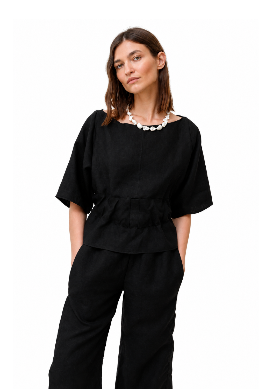 Anita Cinched Waist Top