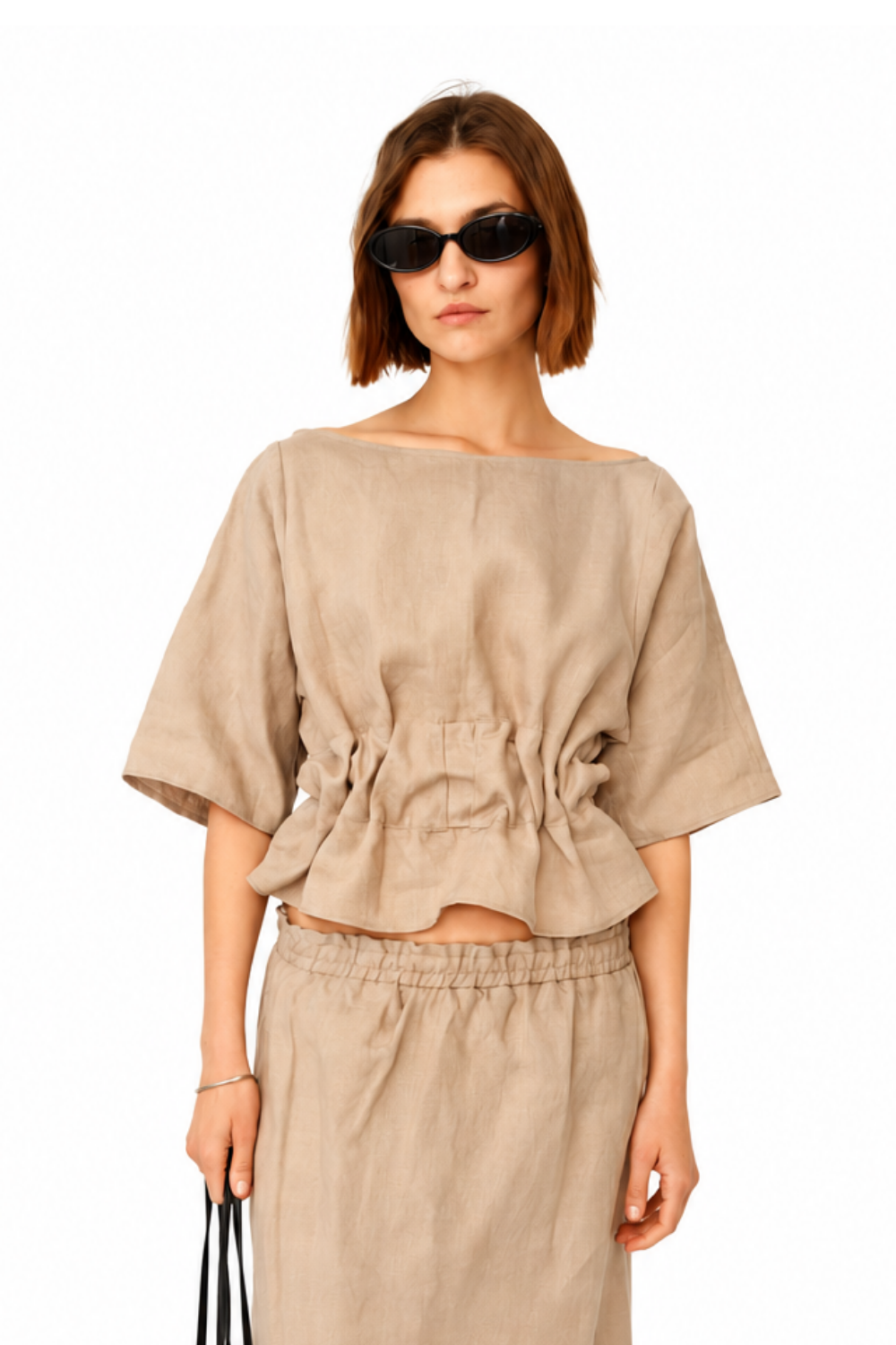 Anita Cinched Waist Top