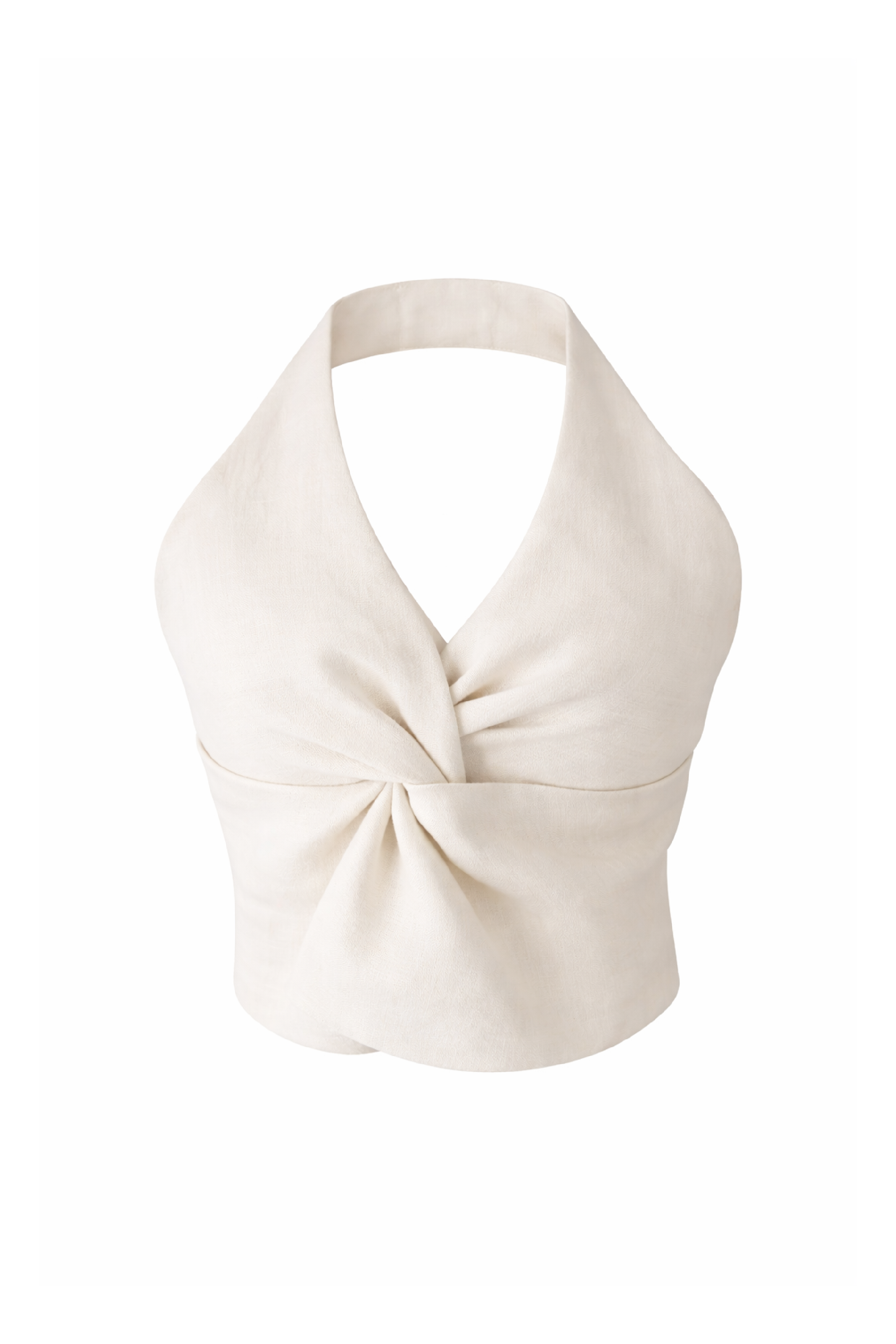 Flora Halter with Twist Knot