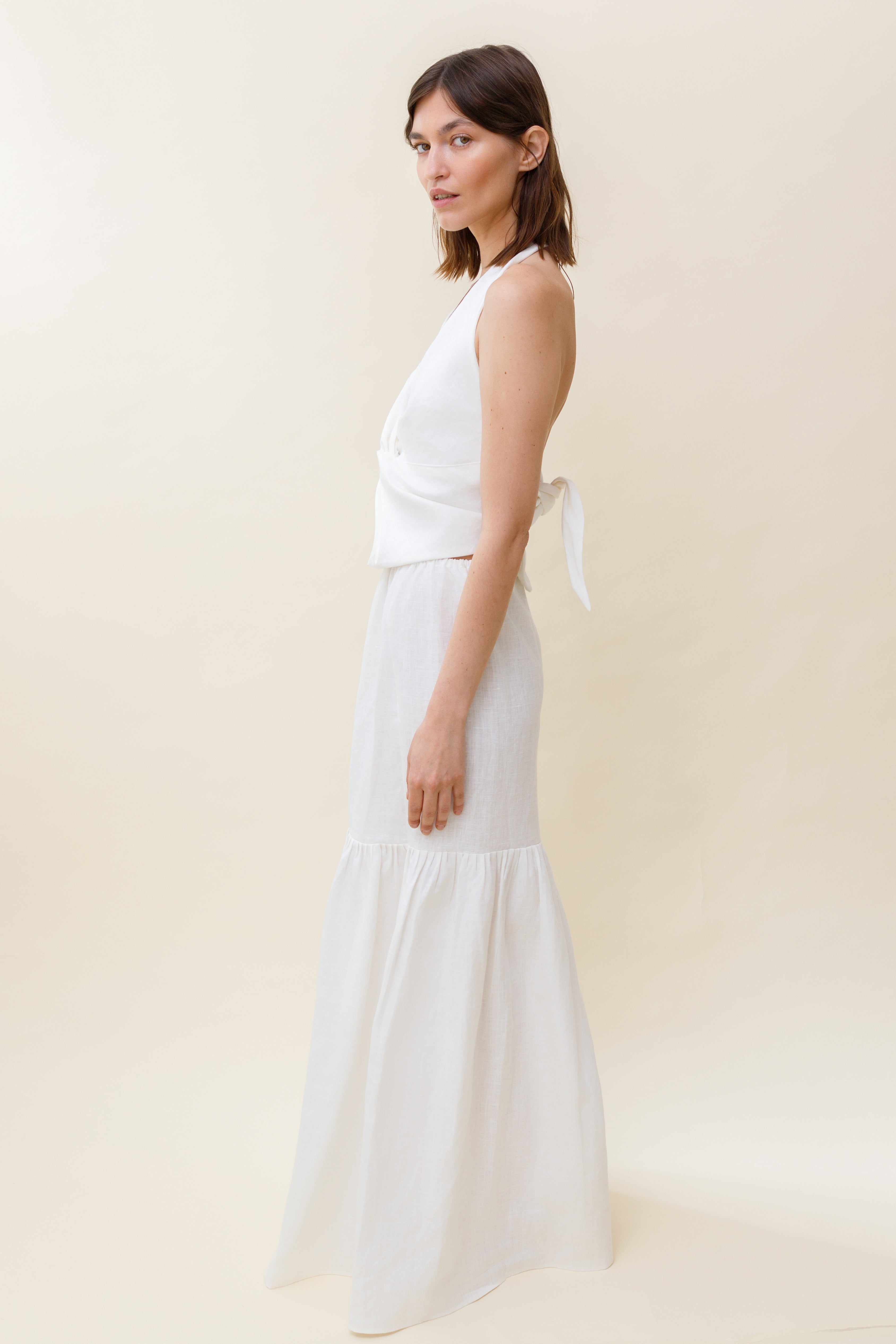 Mona Tiered Maxi Skirt