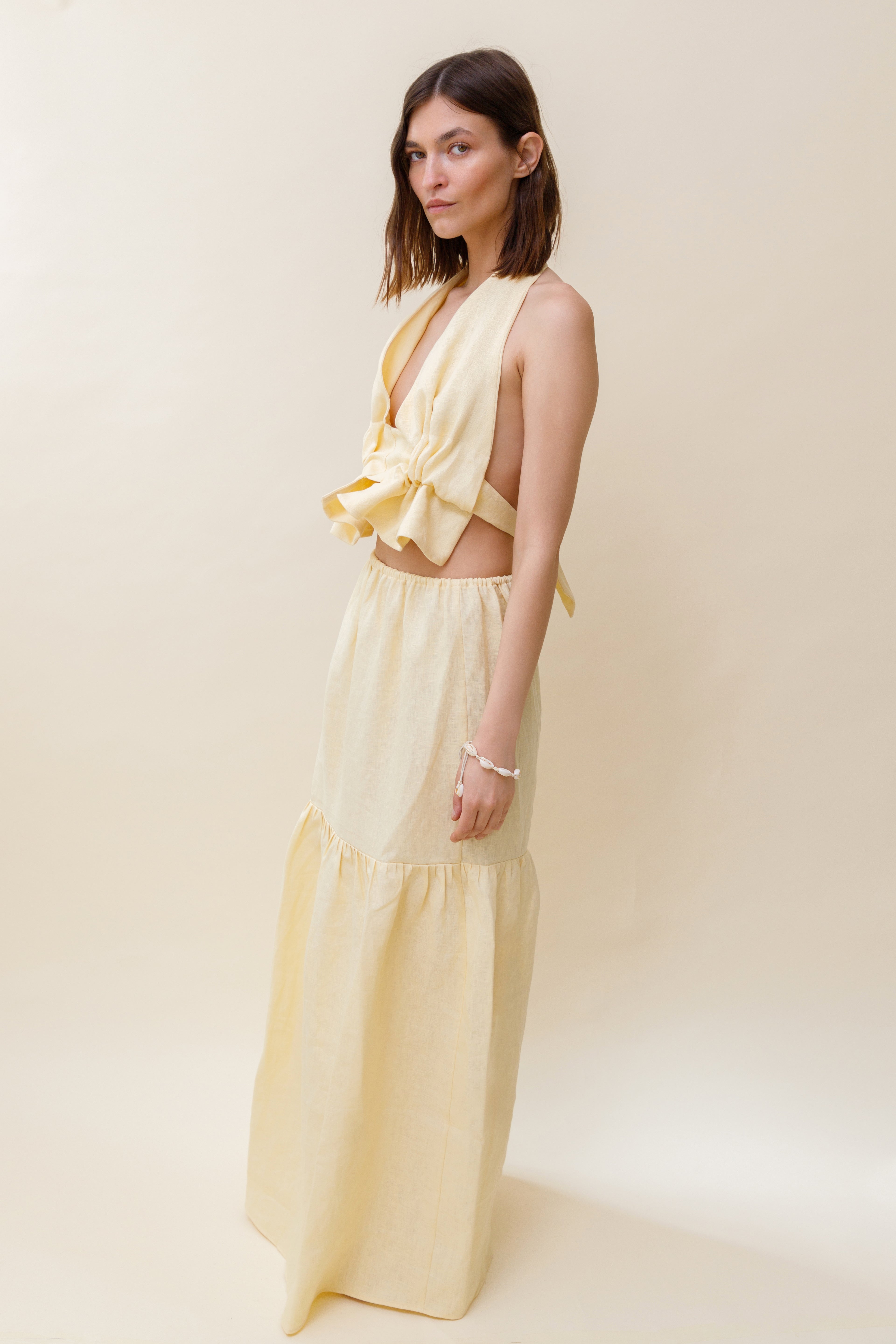 Mona Tiered Maxi Skirt