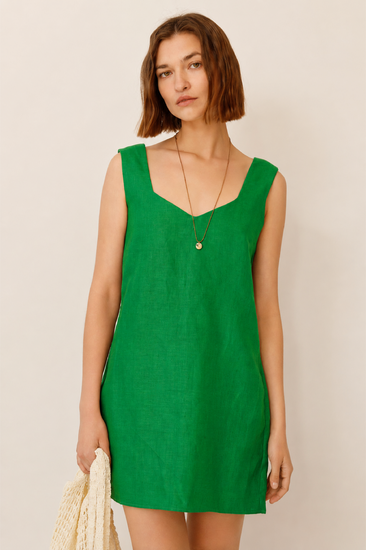Perdita Sweetheart Mini Dress