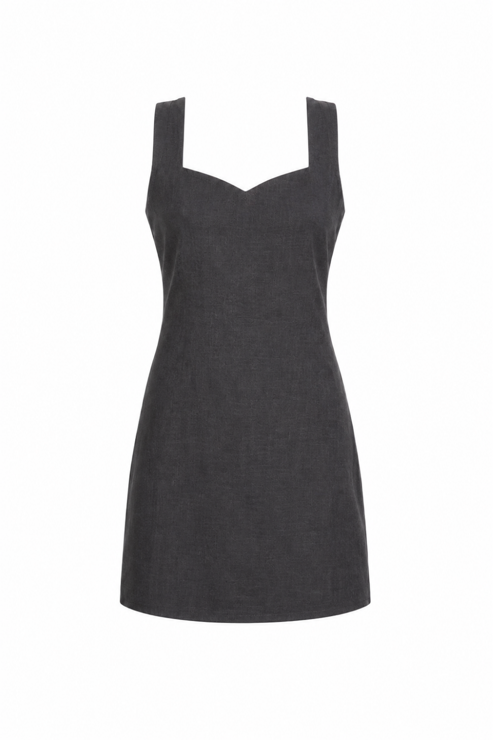 Perdita Sweetheart Linen Mini Dress