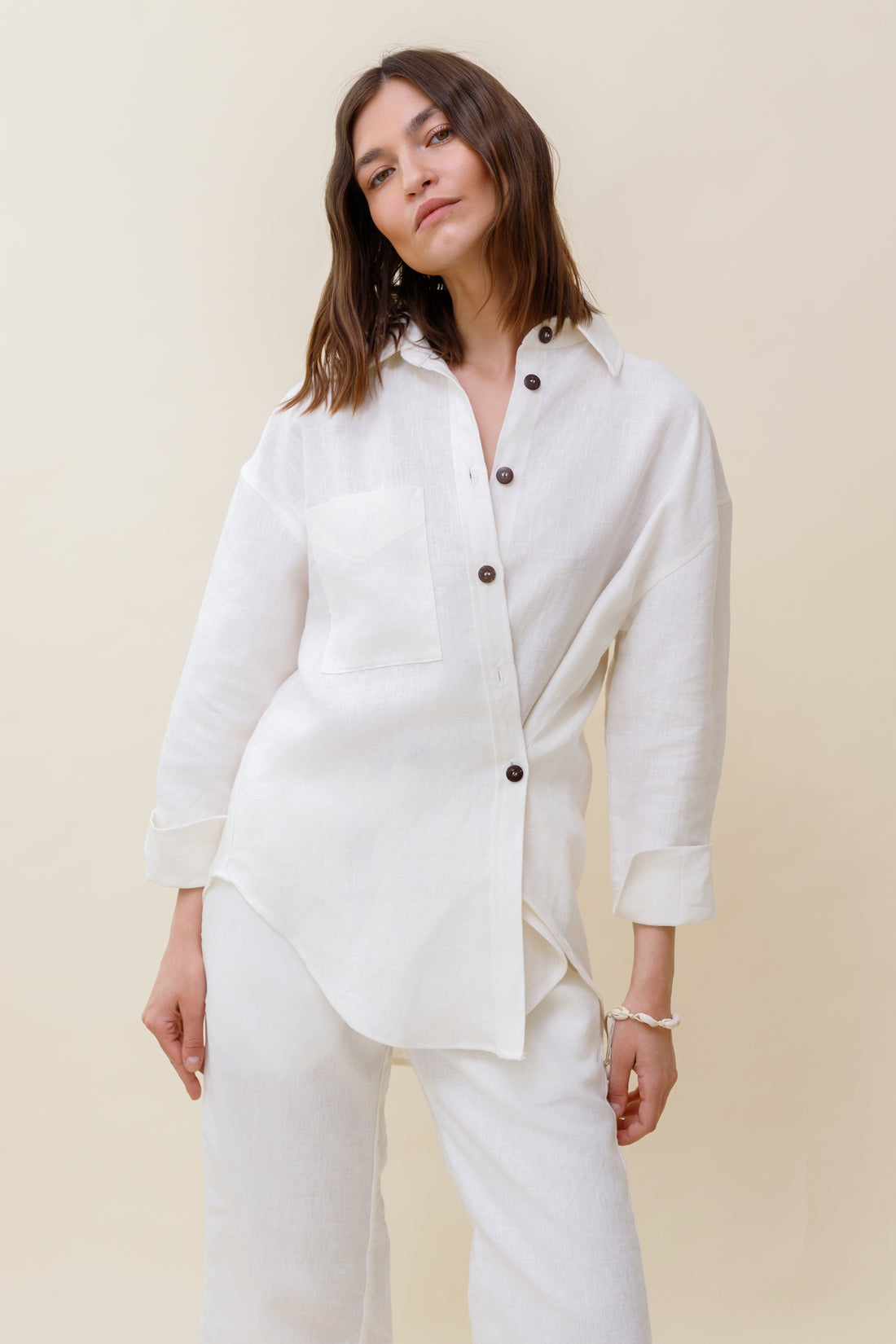 Taziri Wrap Overshirt