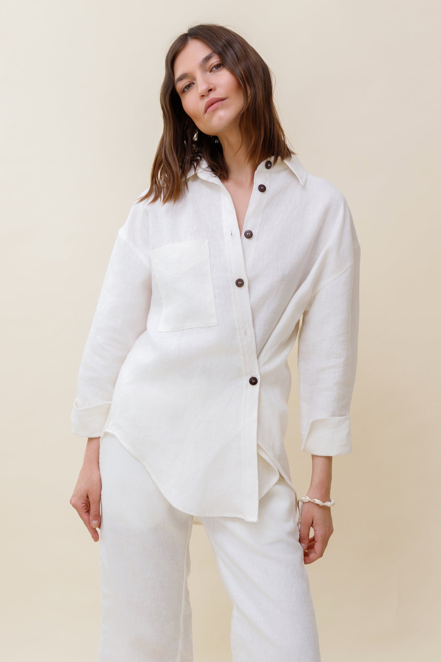 Taziri Wrap Overshirt
