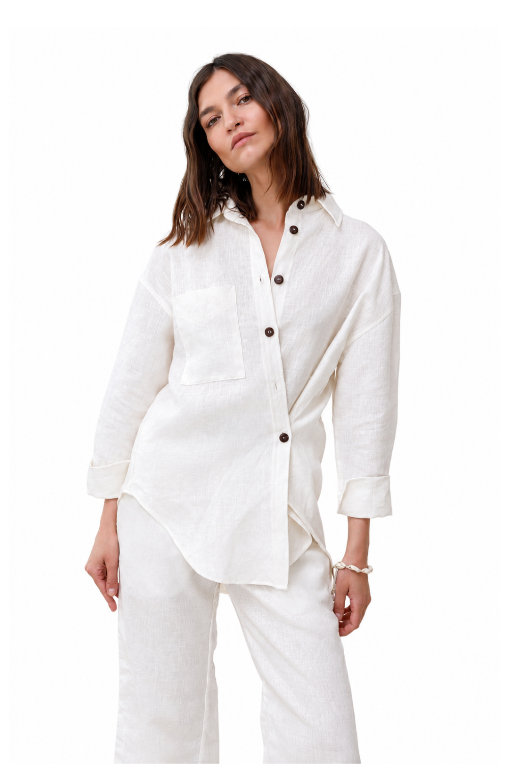 Taziri Wrap Overshirt