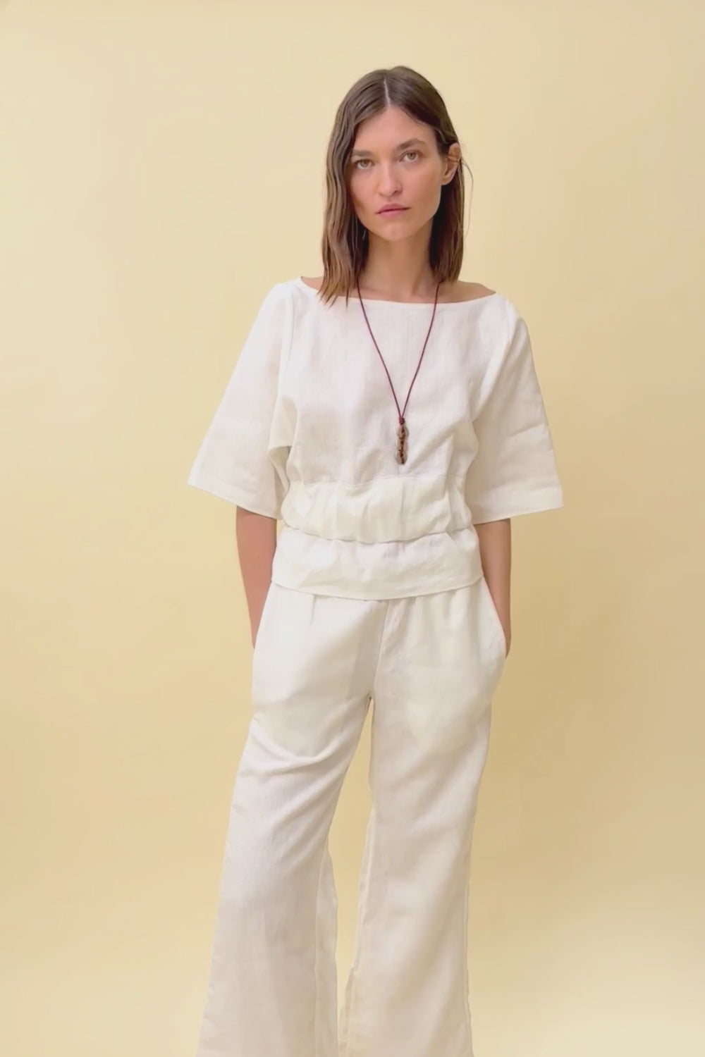Anita Cinched Waist Top