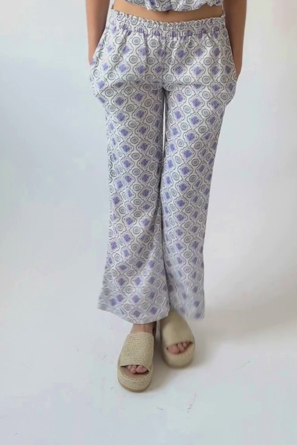 Maria Linen Flare Pants