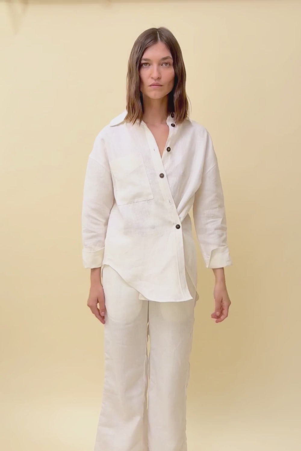 Taziri Wrap Overshirt