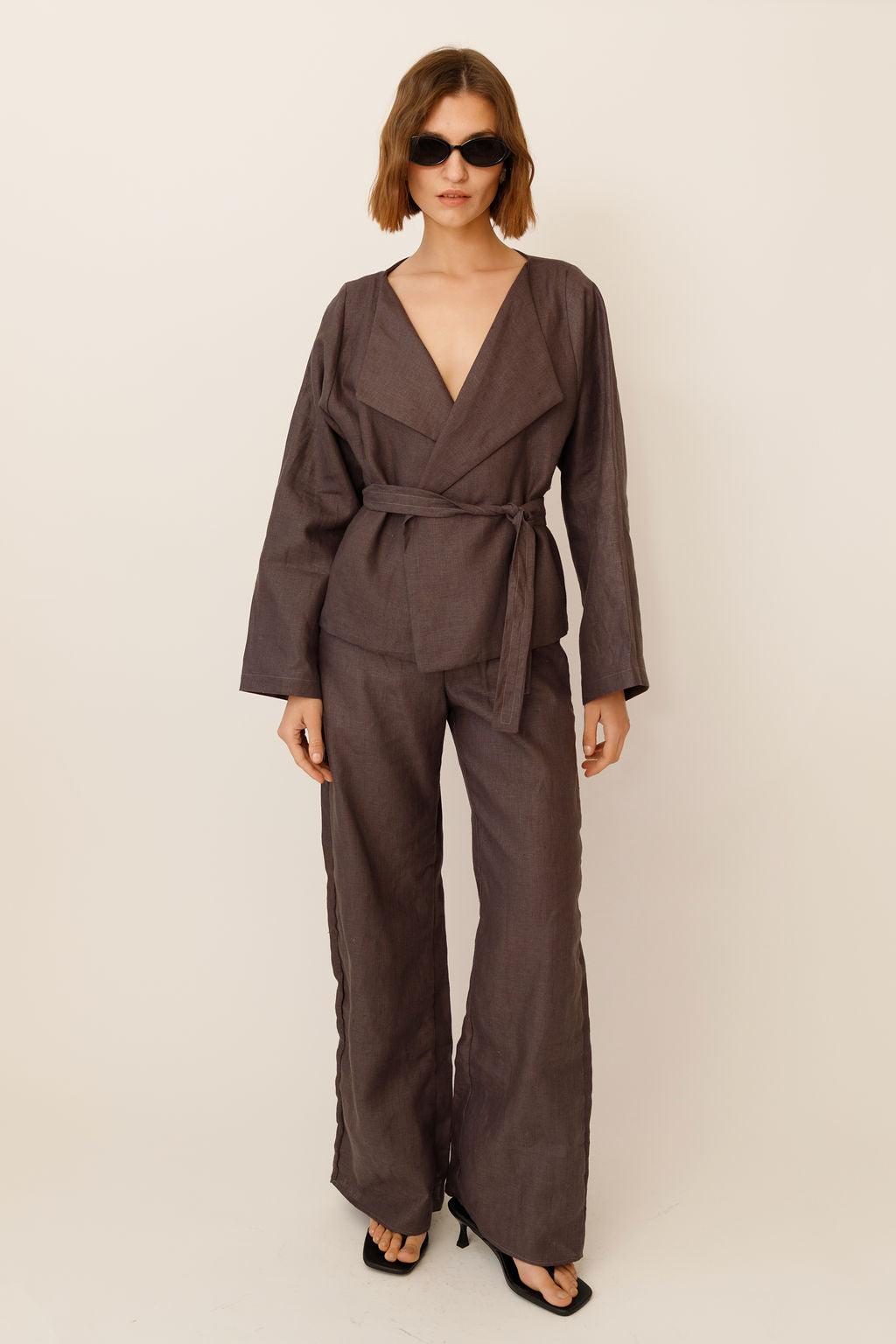 Sol Wide-Leg Linen Pant